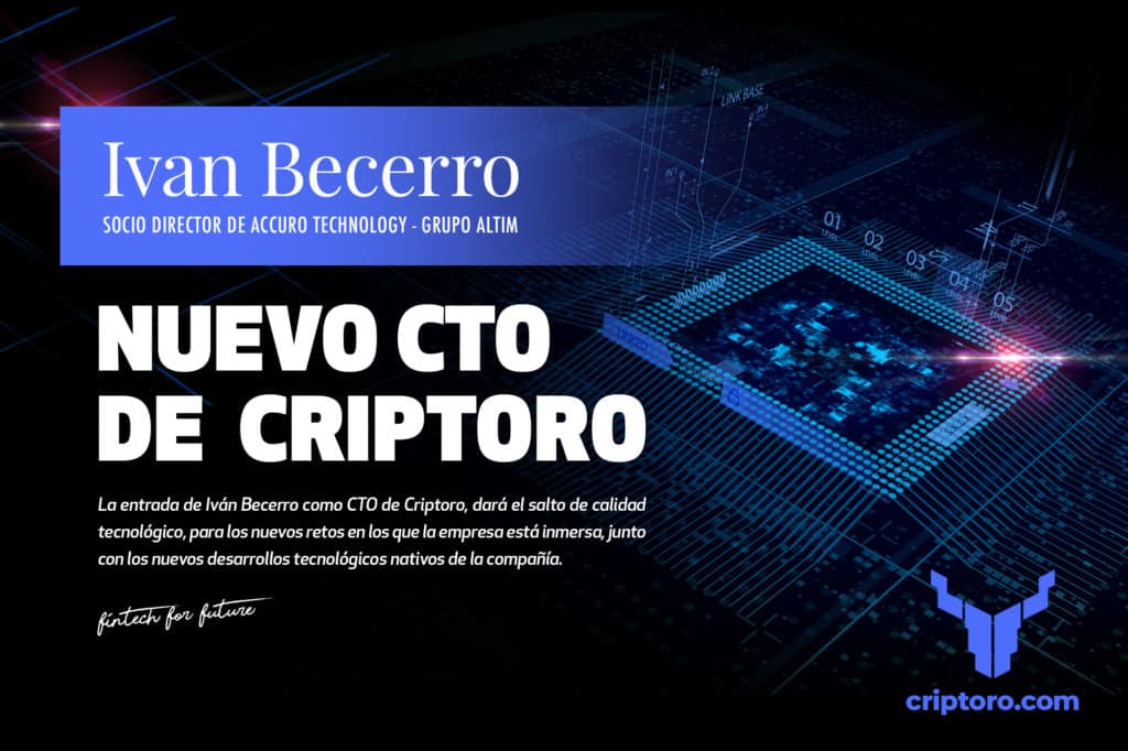 Ivan Becerro CTO en Criptoro
